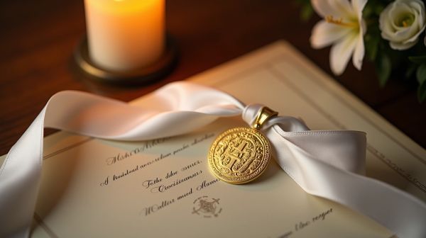 Médaille de baptême : comprendre son importance et sa symbolique